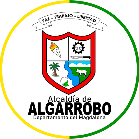 Logo Alcaldía de Algarrobo, Magdalena